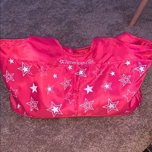 american girl two doll tote